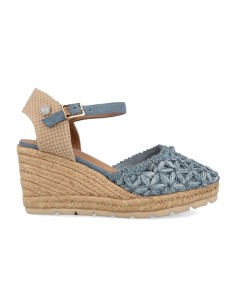 O-Joo Geri Flower sandalo espadrillas con zeppa